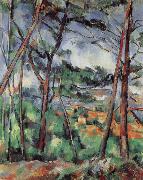 Paul Cezanne, Lanscape near Aix-the Plain of the arc river
